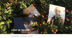 Desktop Screenshot of lostintalent.com